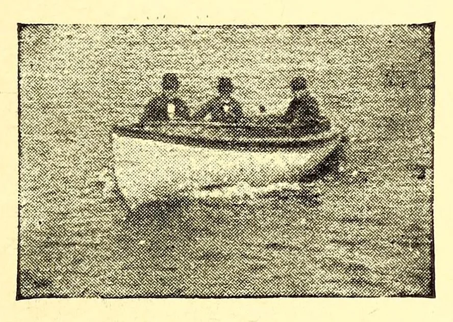 An illustration from Hints to young yacht skippers, 1904, leaf 133