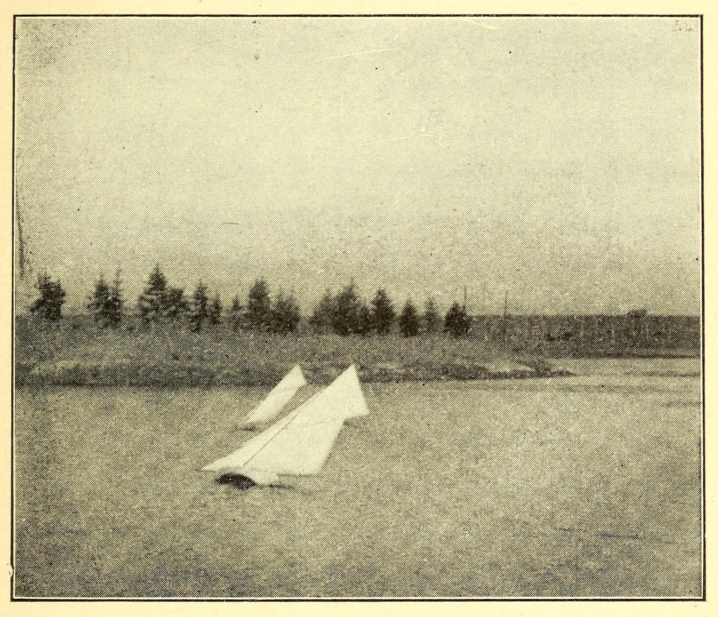 An illustration from Hints to young yacht skippers, 1904, leaf 143