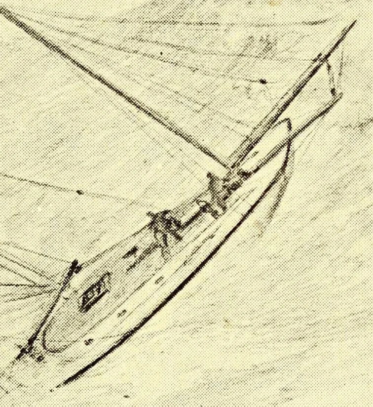 An illustration from Hints to young yacht skippers, 1904, leaf 73