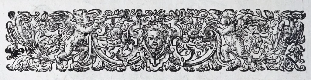 An illustration from Hippopronia : grundtlicher vnnd eigentlicher Bericht inn zwey Bücher verfasset : erstlichen, von Art vnd Eygenschafft der Pferde, wie die auff allerhand vnd vilfaltige Manieren vnd Weisen zu zeumen vnnd abzurichten : mit darzu gehöriger Mundstucken vnd Stangen, vff vnd Abrisse vnd andern künstlichen Figurẽ vorgebildt : so dann fürs ander von derselben Zufäll vnnd Kranckheiten, auch bewehrter Mittel, Curation vnd heilsamen Artzneyen gegründte Beschreibung : alles durch langwirige Erfahrung ... zusam̃en gebracht, vnd ... vor Jaren in Truck verfertigt, 1599, leaf 26