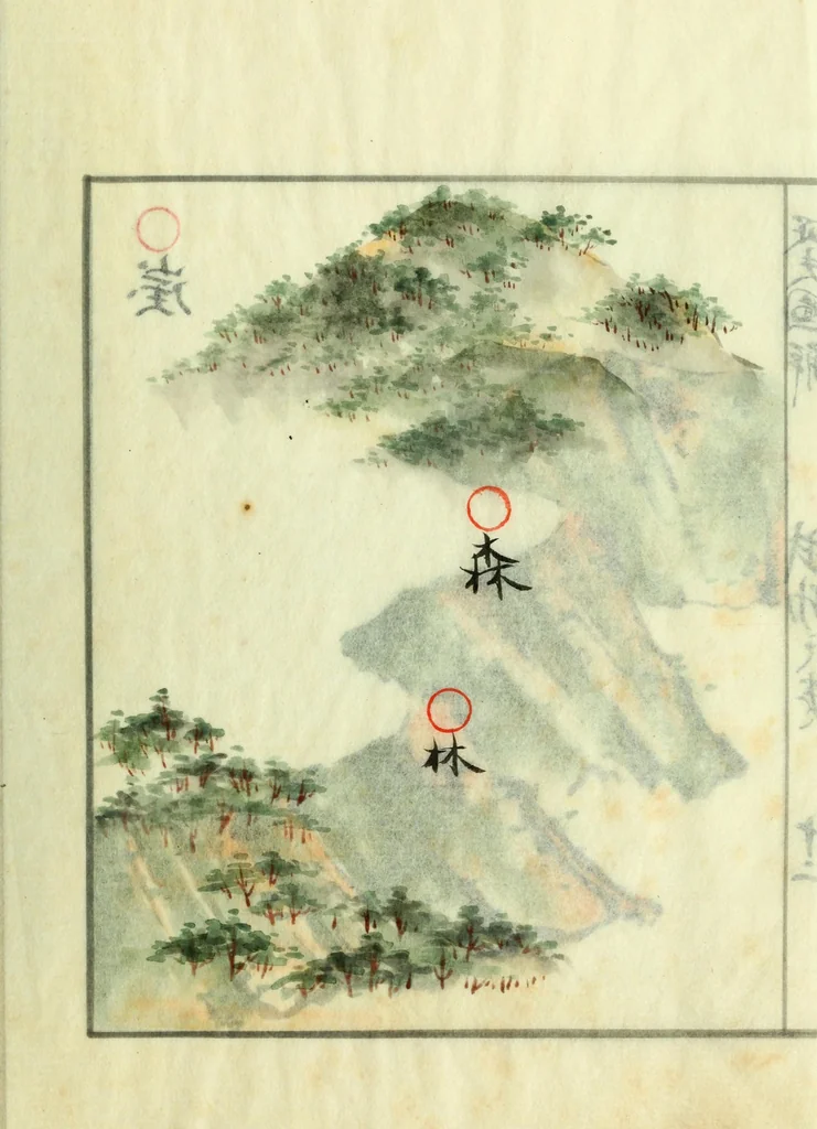 An illustration from Hippu zukai : buk no maki, 1710, leaf 30