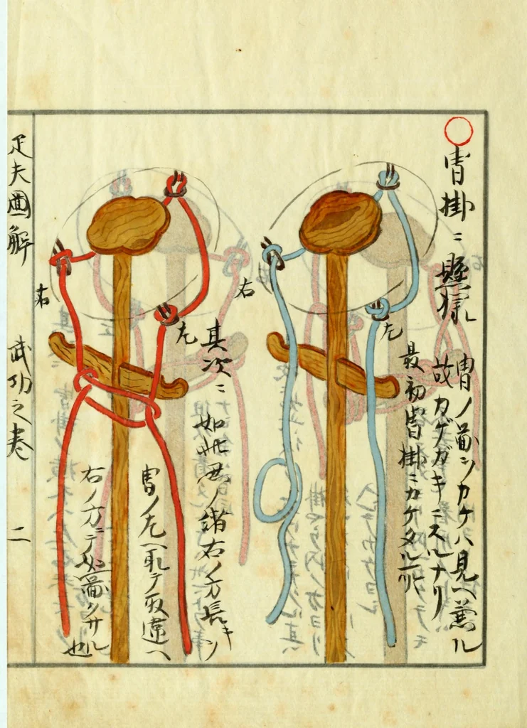 An illustration from Hippu zukai : buk no maki, 1710, leaf 9