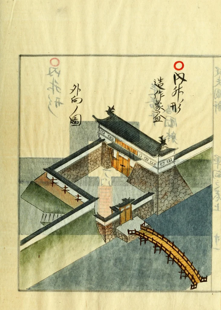 An illustration from Hippu zukai : gunshi no maki, 1716, leaf 46