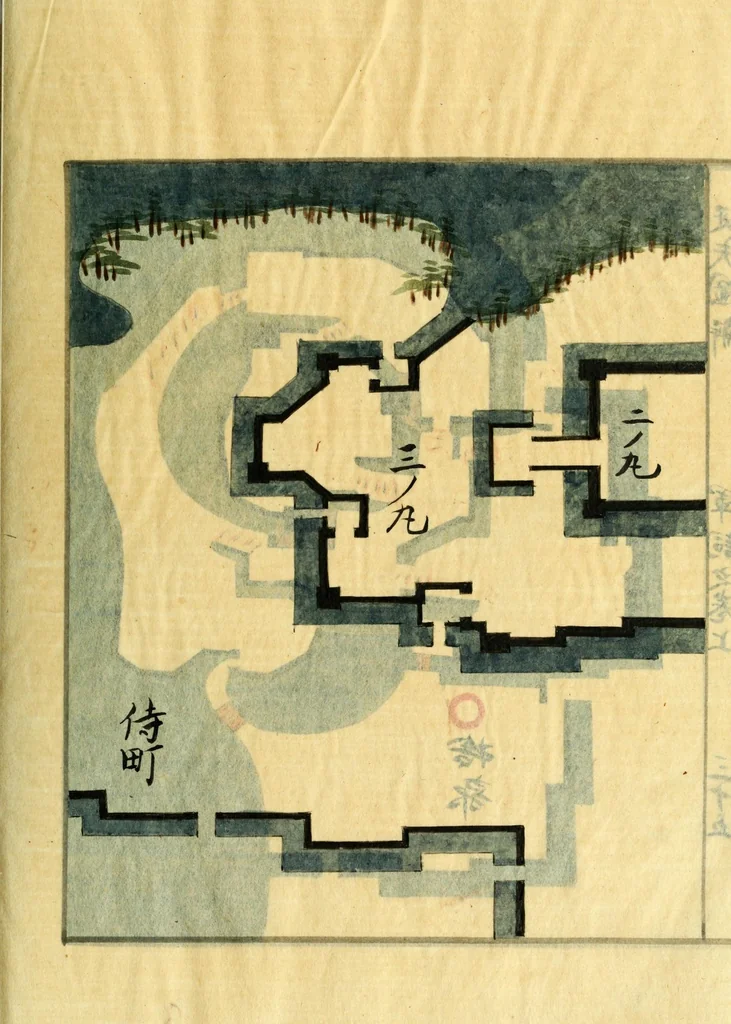 An illustration from Hippu zukai : gunshi no maki, 1716, leaf 74