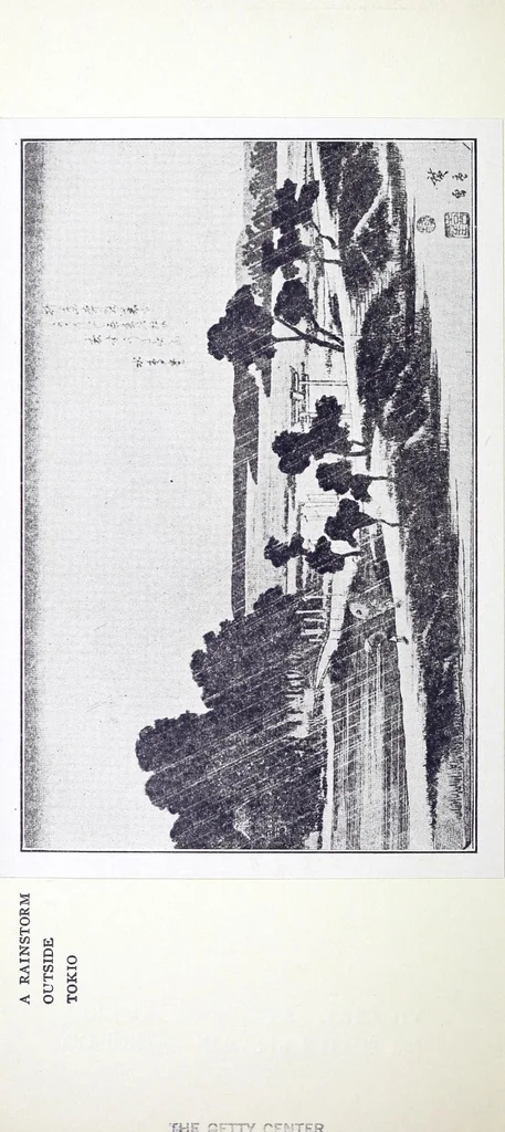 An illustration from Hiroshige, the artist of mist, snow and rain: an essay, 1901, leaf 4