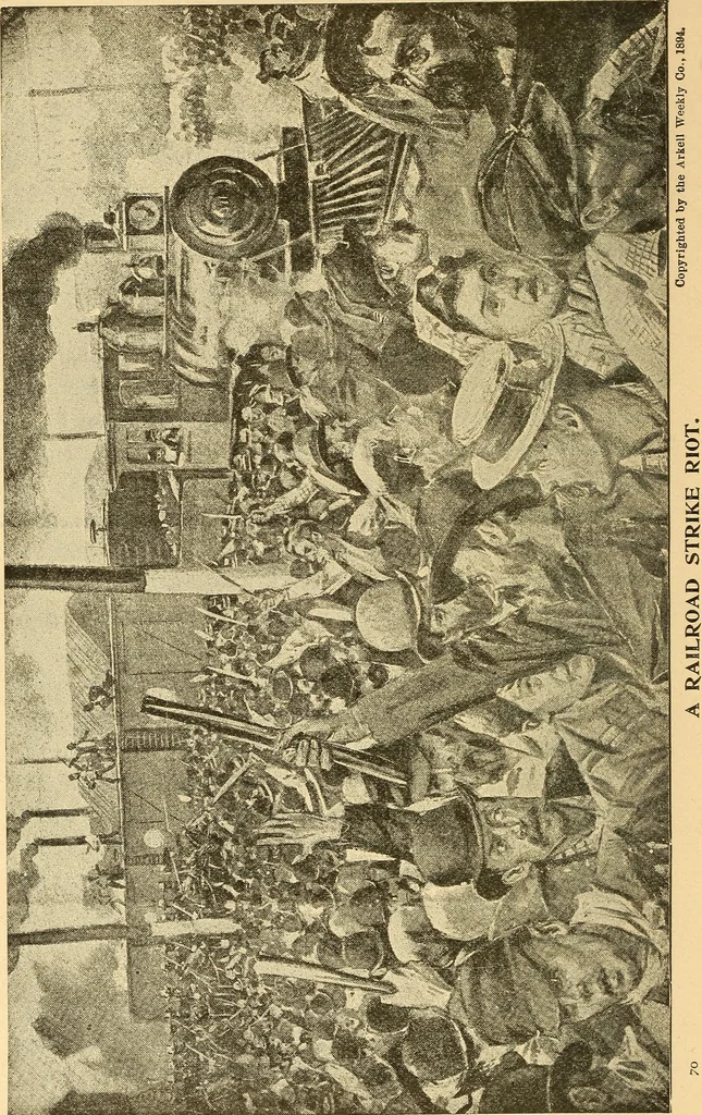 An illustration from His glorious appearing: an exposition of Matthew twenty-four, 1904, leaf 76