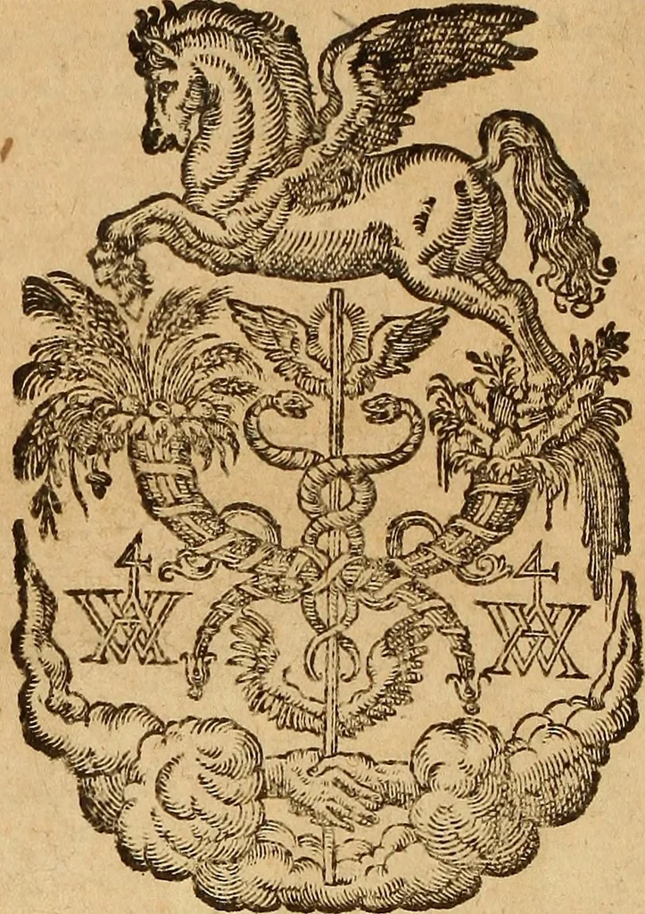 An illustration from Hispaniae illvstratæ; sev. Rervm. vrbivmq. Hispaniæ, Lvsitaniæ, Æthiopiæ et Indiæ scriptores varii., 1603, leaf 1241
