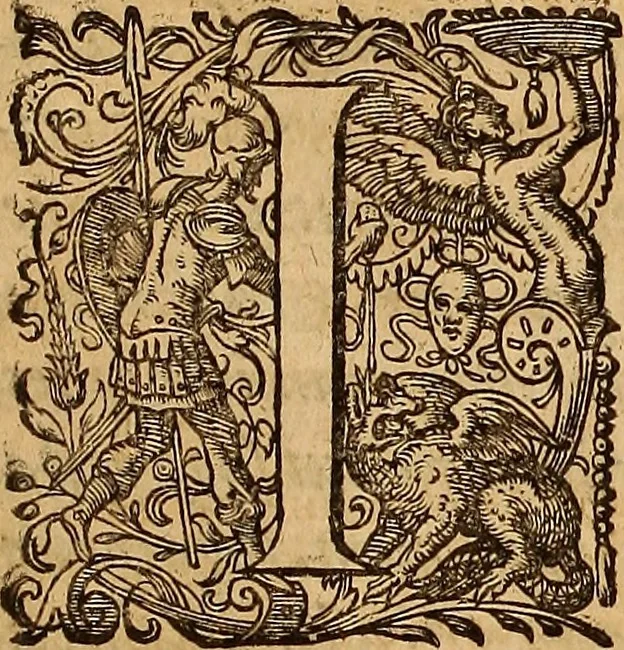An illustration from Hispaniae illvstratæ; sev. Rervm. vrbivmq. Hispaniæ, Lvsitaniæ, Æthiopiæ et Indiæ scriptores varii., 1603, leaf 4
