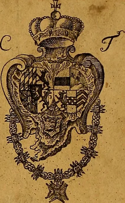 An illustration from Hispaniae illvstratæ; sev. Rervm. vrbivmq. Hispaniæ, Lvsitaniæ, Æthiopiæ et Indiæ scriptores varii., 1603, leaf 1