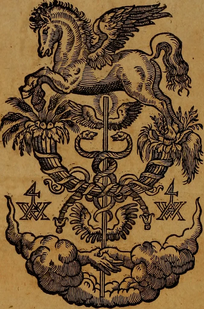 An illustration from Hispaniae illvstratæ; sev. Rervm. vrbivmq. Hispaniæ, Lvsitaniæ, Æthiopiæ et Indiæ scriptores varii., 1603, leaf 1207
