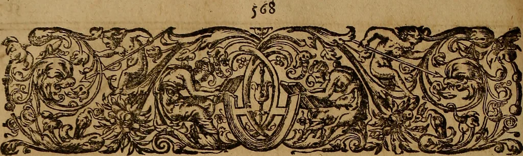An illustration from Hispaniae illvstratæ; sev. Rervm. vrbivmq. Hispaniæ, Lvsitaniæ, Æthiopiæ et Indiæ scriptores varii., 1603, leaf 585