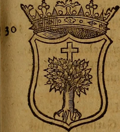 An illustration from Hispaniae illvstratæ; sev. Rervm. vrbivmq. Hispaniæ, Lvsitaniæ, Æthiopiæ et Indiæ scriptores varii., 1603, leaf 602