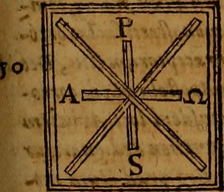 An illustration from Hispaniae illvstratæ; sev. Rervm. vrbivmq. Hispaniæ, Lvsitaniæ, Æthiopiæ et Indiæ scriptores varii., 1603, leaf 642