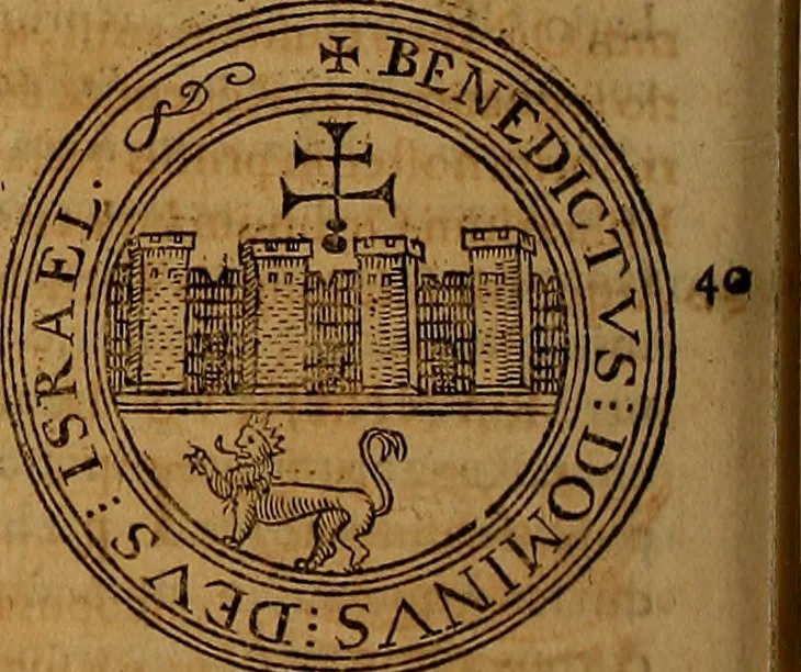 An illustration from Hispaniae illvstratæ; sev. Rervm. vrbivmq. Hispaniæ, Lvsitaniæ, Æthiopiæ et Indiæ scriptores varii., 1603, leaf 661