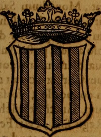 An illustration from Hispaniae illvstratæ; sev. Rervm. vrbivmq. Hispaniæ, Lvsitaniæ, Æthiopiæ et Indiæ scriptores varii., 1603, leaf 680