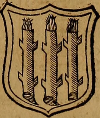 An illustration from Hispaniae illvstratæ; sev. Rervm. vrbivmq. Hispaniæ, Lvsitaniæ, Æthiopiæ et Indiæ scriptores varii., 1603, leaf 756