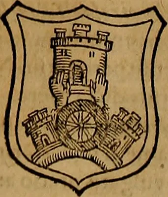An illustration from Hispaniae illvstratæ; sev. Rervm. vrbivmq. Hispaniæ, Lvsitaniæ, Æthiopiæ et Indiæ scriptores varii., 1603, leaf 761