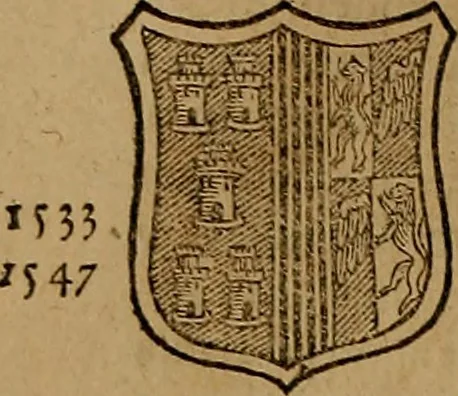 An illustration from Hispaniae illvstratæ; sev. Rervm. vrbivmq. Hispaniæ, Lvsitaniæ, Æthiopiæ et Indiæ scriptores varii., 1603, leaf 849