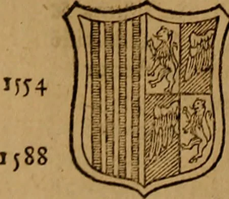 An illustration from Hispaniae illvstratæ; sev. Rervm. vrbivmq. Hispaniæ, Lvsitaniæ, Æthiopiæ et Indiæ scriptores varii., 1603, leaf 849