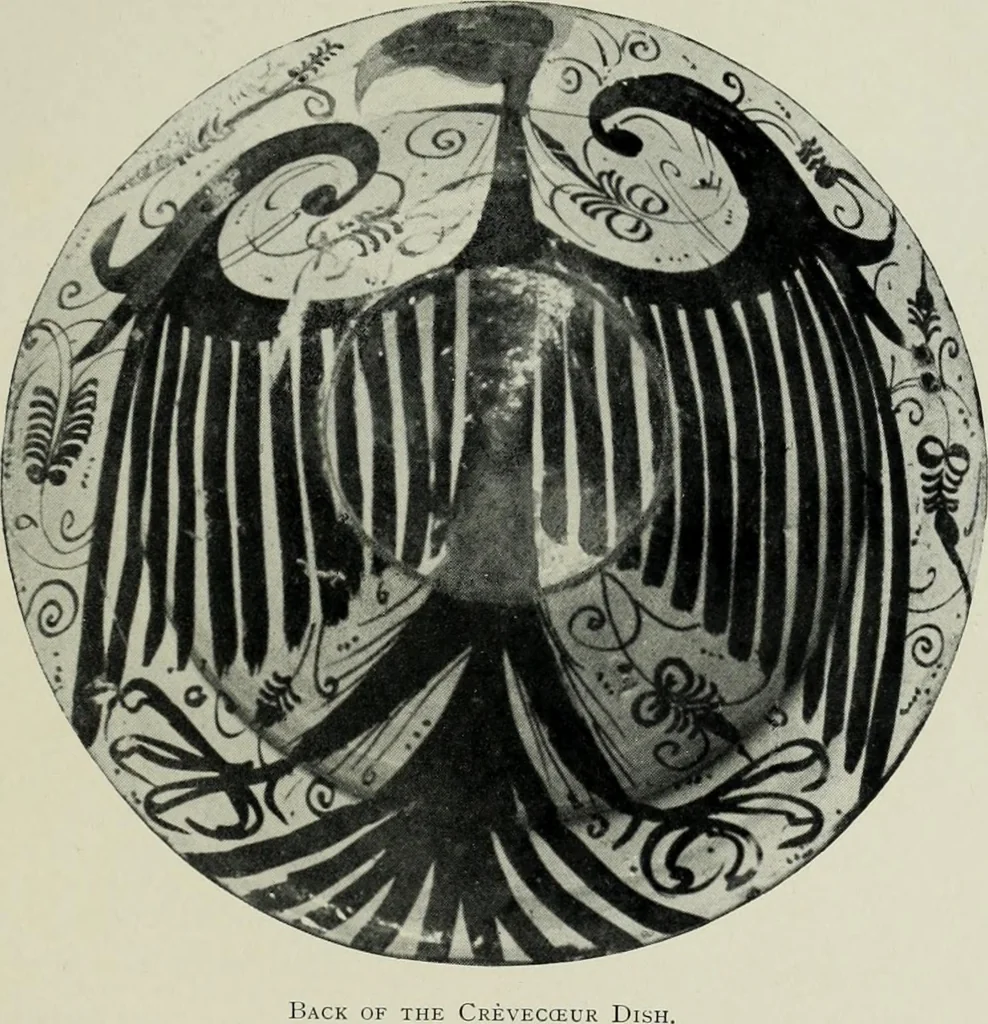 An illustration from Hispano-Moresque ware of the XV. century : a contribution to its history and chronology based upon armorial specimens, 1904, leaf 151