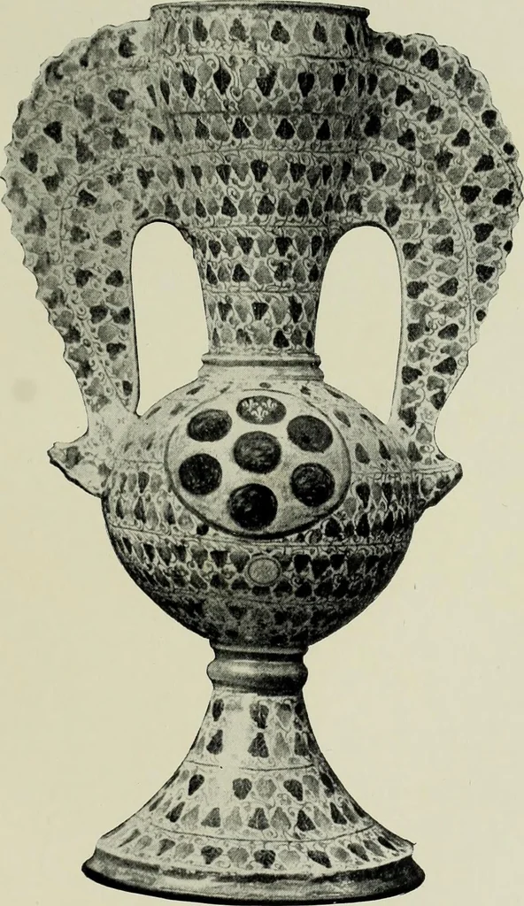 An illustration from Hispano-Moresque ware of the XV. century : a contribution to its history and chronology based upon armorial specimens, 1904, leaf 159
