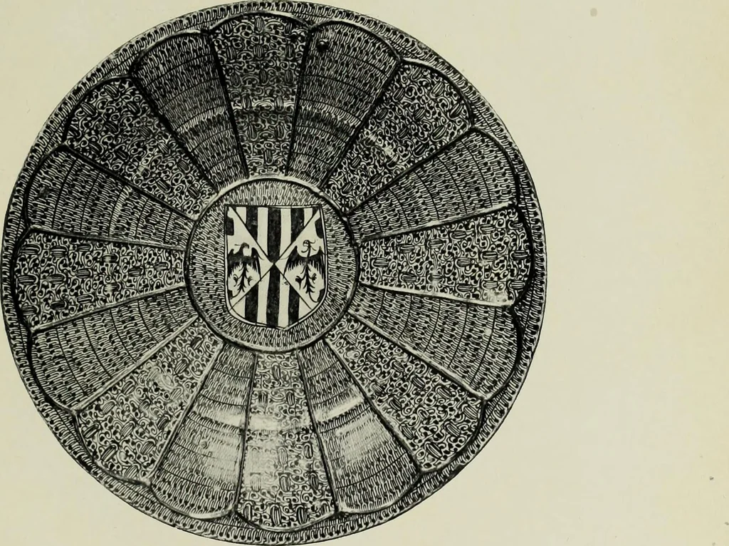 An illustration from Hispano-Moresque ware of the XV. century : a contribution to its history and chronology based upon armorial specimens, 1904, leaf 165