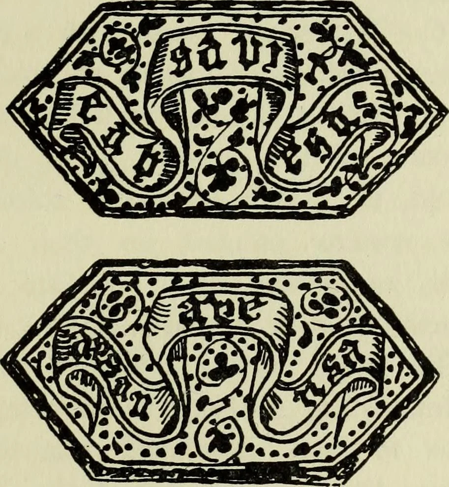 An illustration from Hispano-Moresque ware of the XV. century : a contribution to its history and chronology based upon armorial specimens, 1904, leaf 29