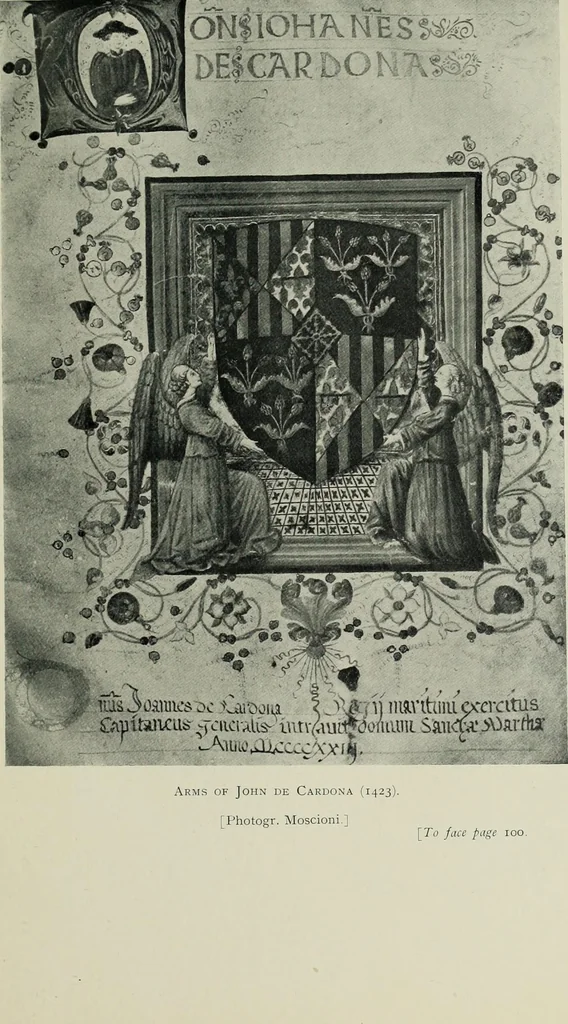 An illustration from Hispano-Moresque ware of the XV. century : a contribution to its history and chronology based upon armorial specimens, 1904, leaf 47