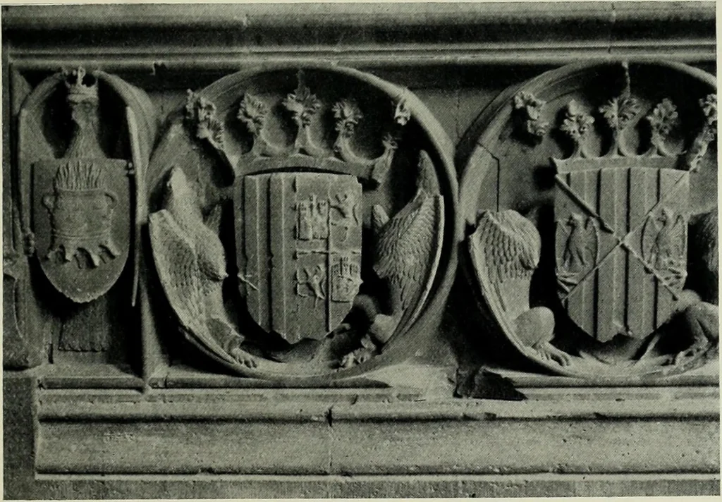 An illustration from Hispano-Moresque ware of the XV. century : a contribution to its history and chronology based upon armorial specimens, 1904, leaf 97