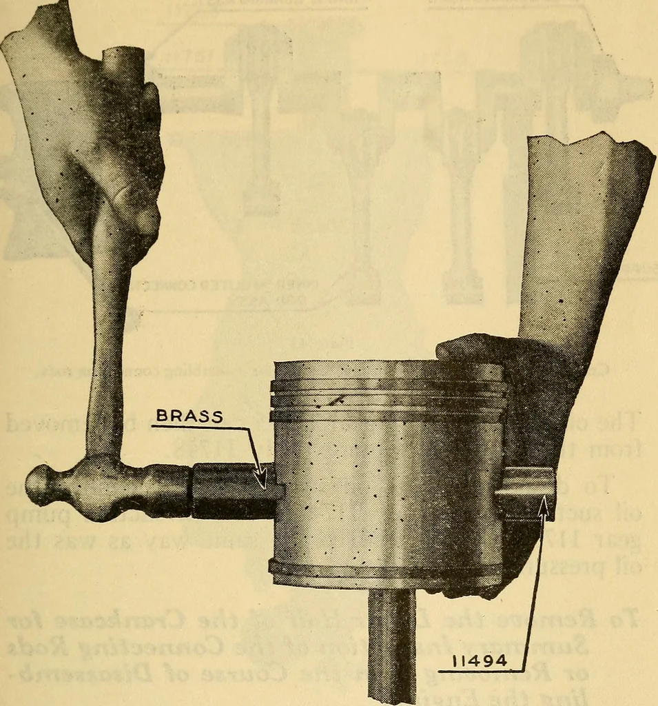 An illustration from Hispano-Suiza aeronautical engines, Birkigt patents. Instruction book, September, 1918, series no. 6H, 1918, leaf 111