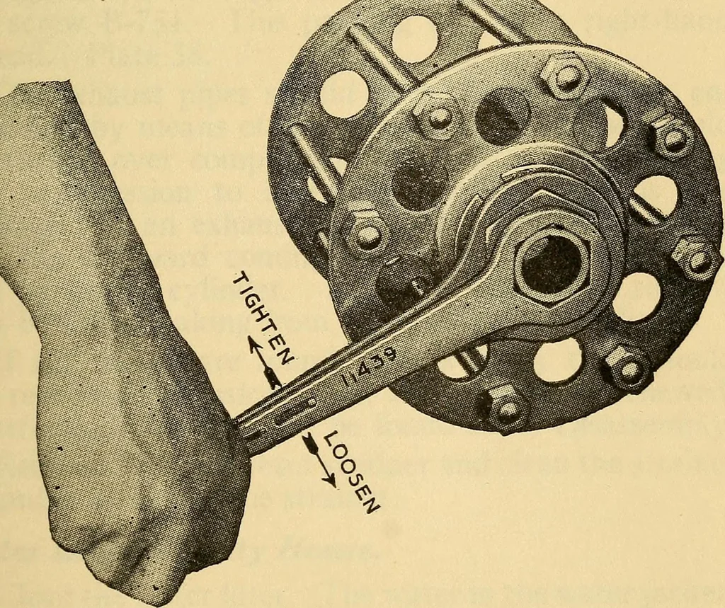 An illustration from Hispano-Suiza aeronautical engines, Birkigt patents. Instruction book, September, 1918, series no. 6H, 1918, leaf 115