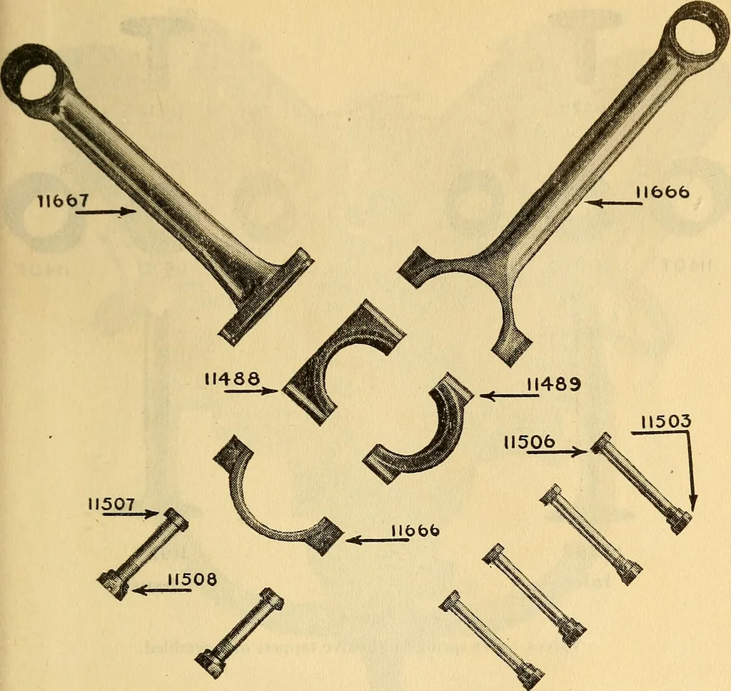 An illustration from Hispano-Suiza aeronautical engines, Birkigt patents. Instruction book, September, 1918, series no. 6H, 1918, leaf 35