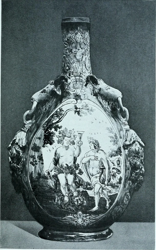 An illustration from A history and description of the old French faïence, with an account of the revival of faïence painting in France, 1903, leaf 113