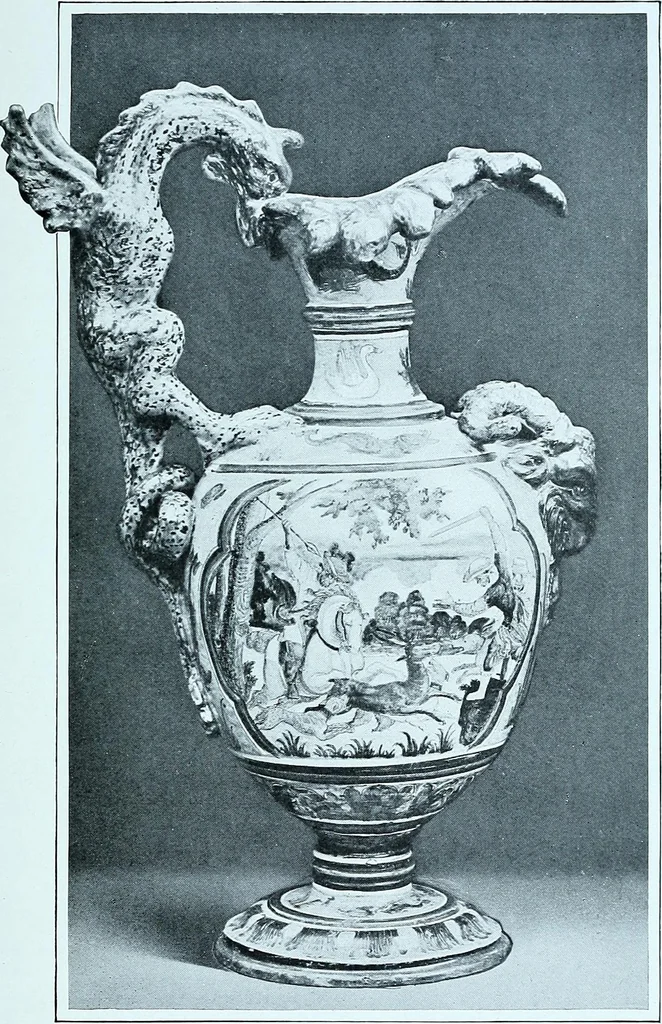 An illustration from A history and description of the old French faïence, with an account of the revival of faïence painting in France, 1903, leaf 127