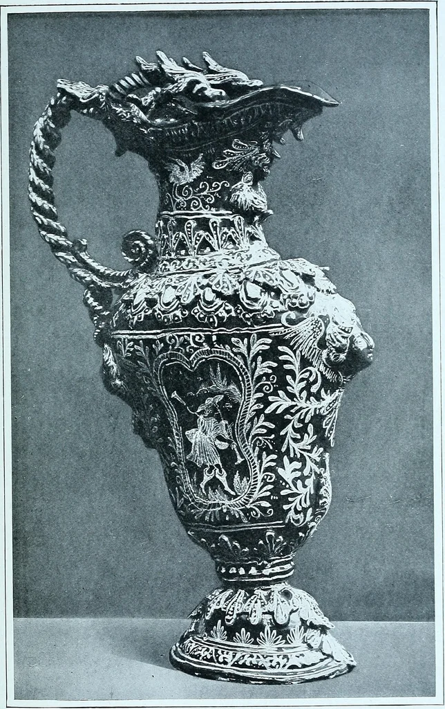 An illustration from A history and description of the old French faïence, with an account of the revival of faïence painting in France, 1903, leaf 129