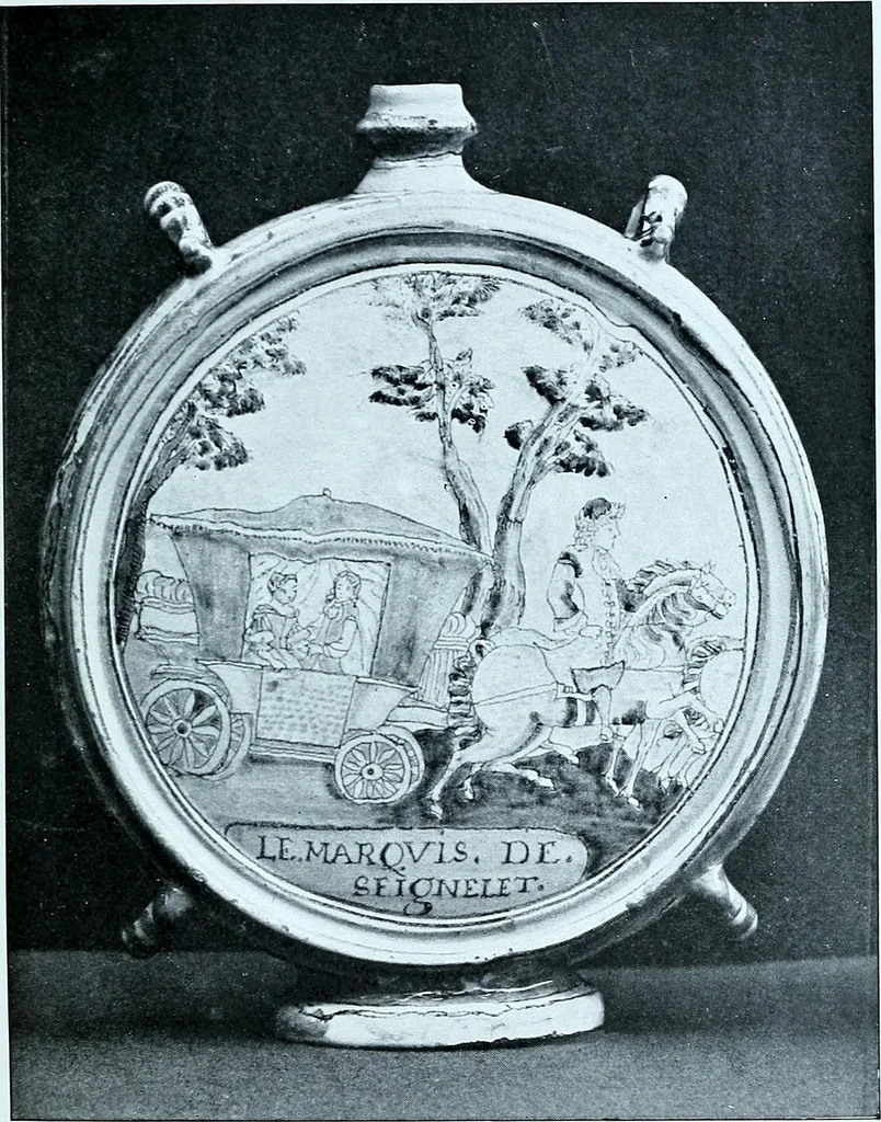 An illustration from A history and description of the old French faïence, with an account of the revival of faïence painting in France, 1903, leaf 131
