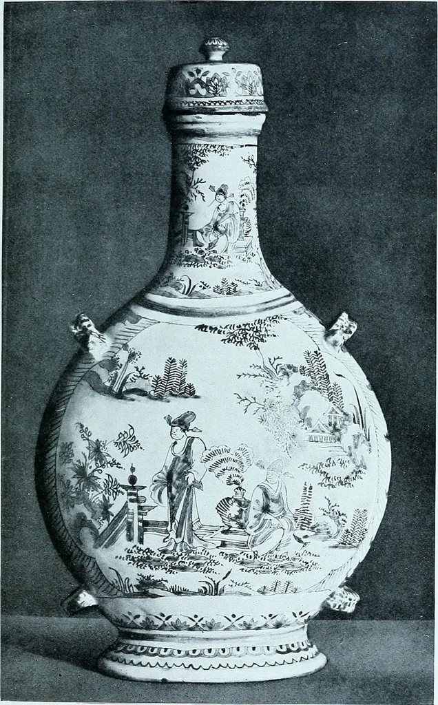 An illustration from A history and description of the old French faïence, with an account of the revival of faïence painting in France, 1903, leaf 147
