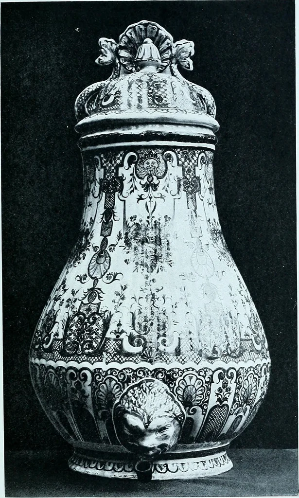 An illustration from A history and description of the old French faïence, with an account of the revival of faïence painting in France, 1903, leaf 167