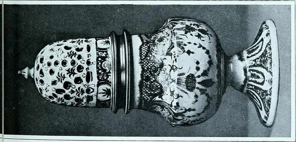 An illustration from A history and description of the old French faïence, with an account of the revival of faïence painting in France, 1903, leaf 205