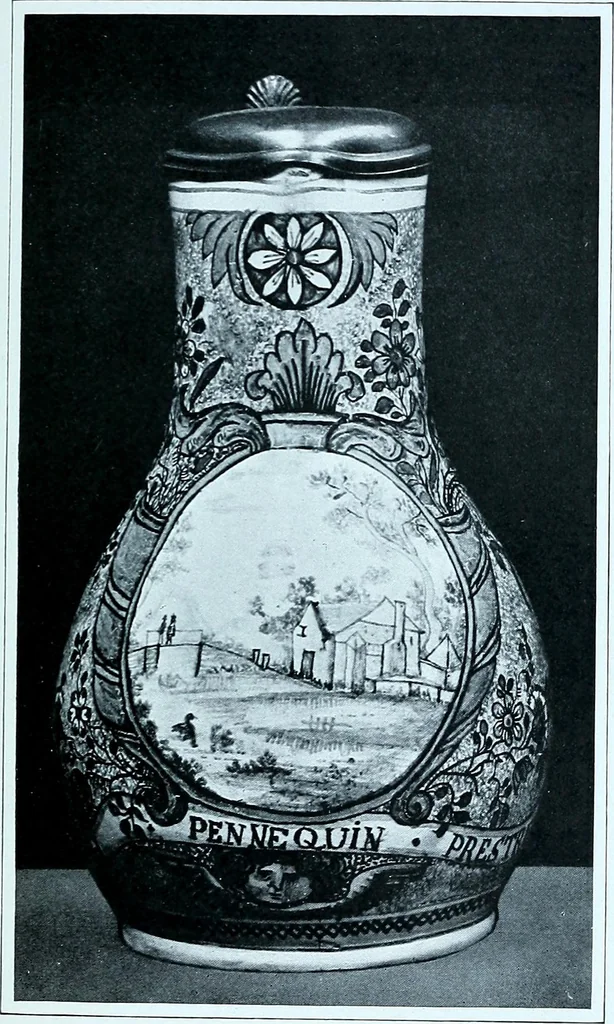 An illustration from A history and description of the old French faïence, with an account of the revival of faïence painting in France, 1903, leaf 229