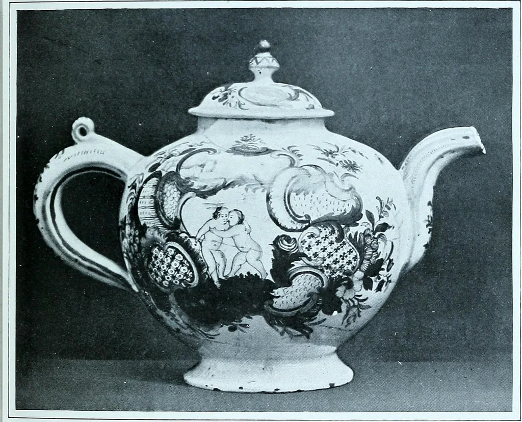 An illustration from A history and description of the old French faïence, with an account of the revival of faïence painting in France, 1903, leaf 231