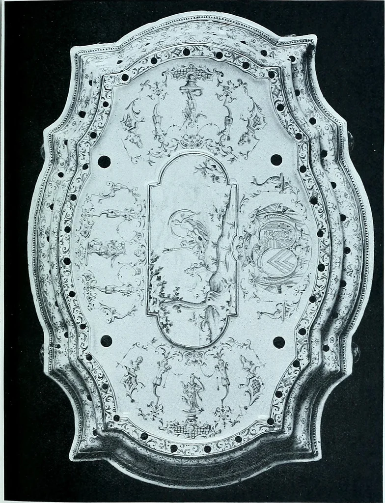 An illustration from A history and description of the old French faïence, with an account of the revival of faïence painting in France, 1903, leaf 249