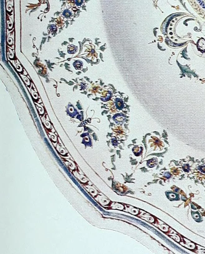 An illustration from A history and description of the old French faïence, with an account of the revival of faïence painting in France, 1903, leaf 255