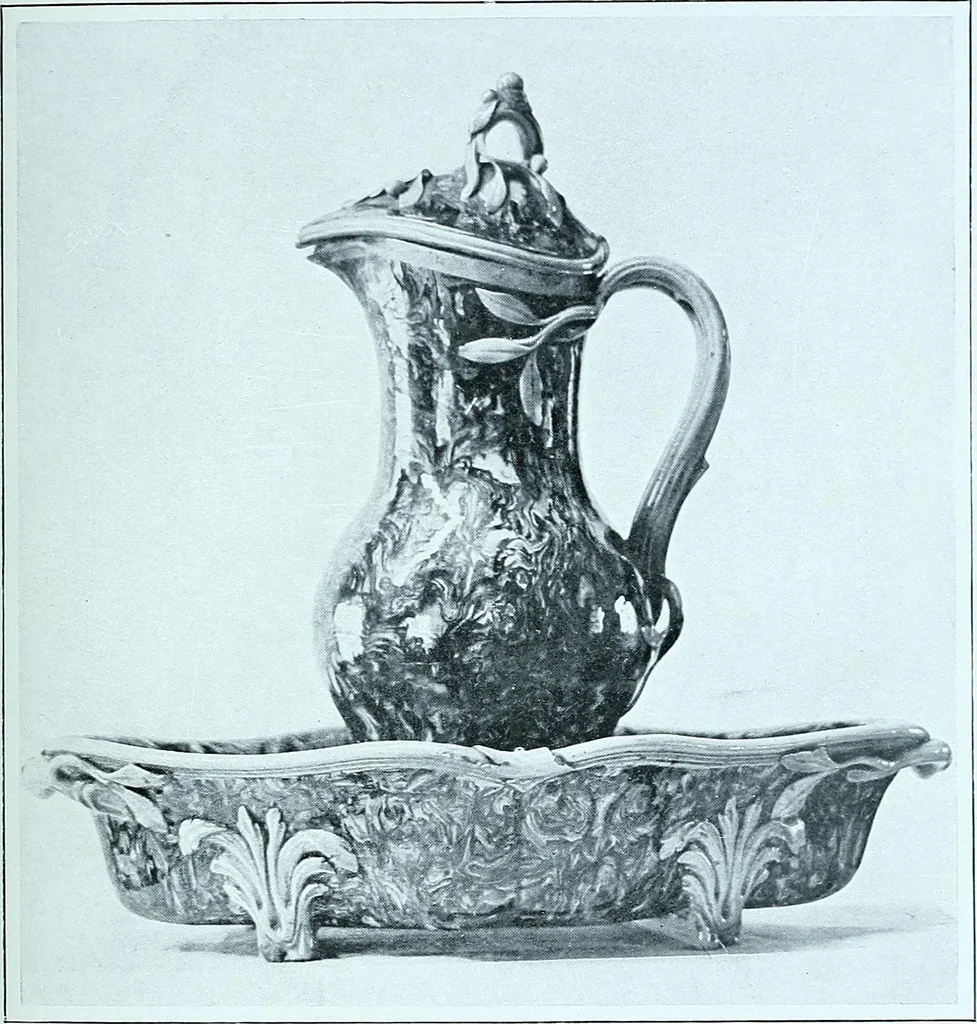 An illustration from A history and description of the old French faïence, with an account of the revival of faïence painting in France, 1903, leaf 273