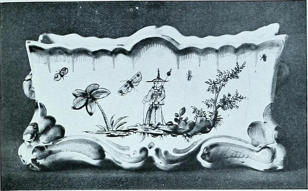 An illustration from A history and description of the old French faïence, with an account of the revival of faïence painting in France, 1903, leaf 277