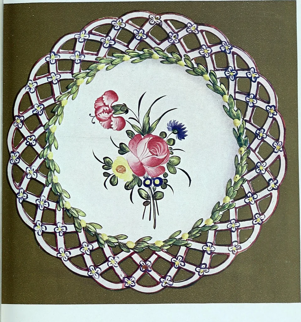 An illustration from A history and description of the old French faïence, with an account of the revival of faïence painting in France, 1903, leaf 299