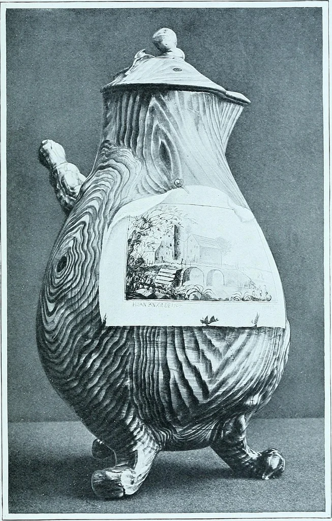 An illustration from A history and description of the old French faïence, with an account of the revival of faïence painting in France, 1903, leaf 313