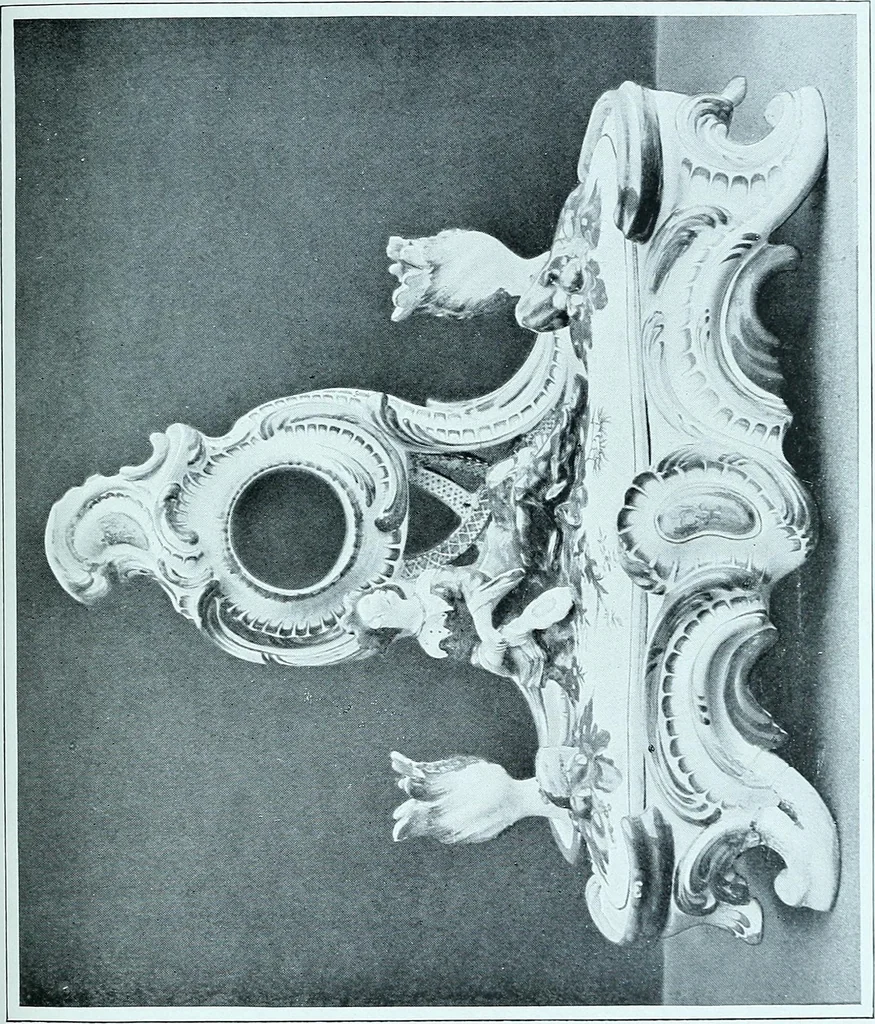 An illustration from A history and description of the old French faïence, with an account of the revival of faïence painting in France, 1903, leaf 317