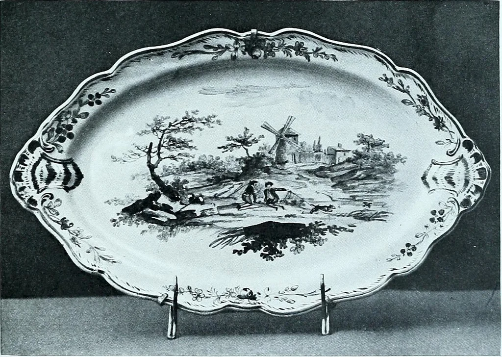 An illustration from A history and description of the old French faïence, with an account of the revival of faïence painting in France, 1903, leaf 329