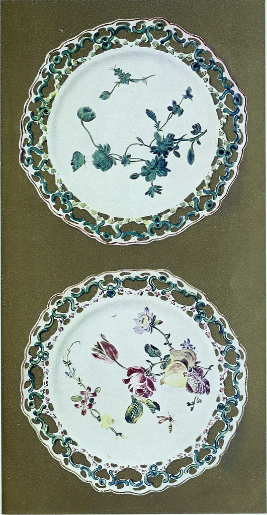 An illustration from A history and description of the old French faïence, with an account of the revival of faïence painting in France, 1903, leaf 335